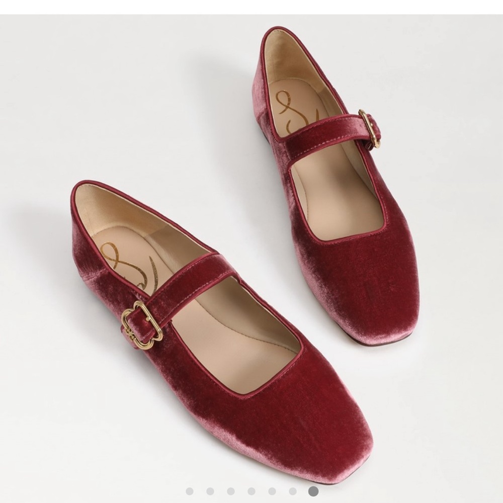 Sam Edelman velvet flats